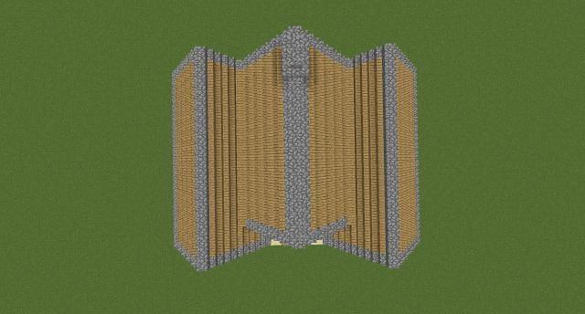 Симпатичный домик вид сверху