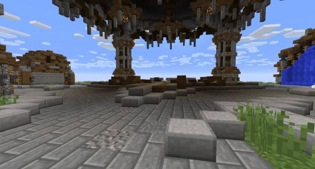 Парящая арена вид внутри