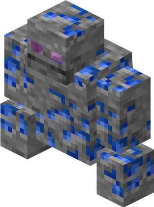 Лазуритовый рудный голем