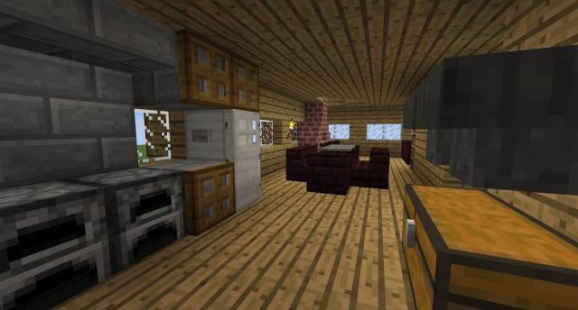 Дом-дерево вид внутри 2