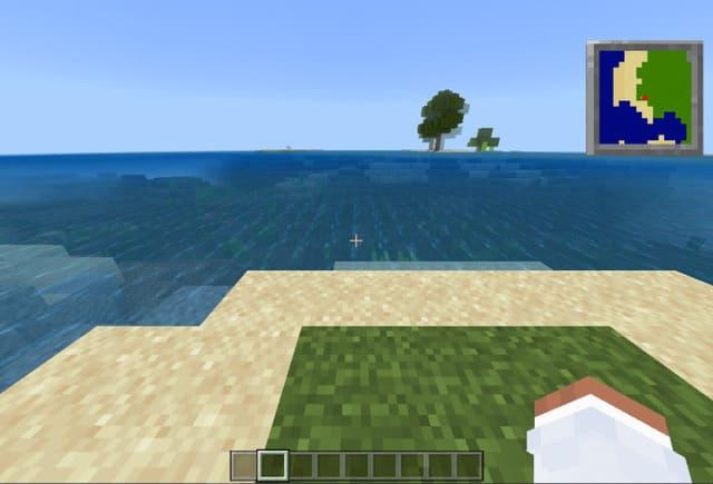 Мини-карта сбоку экрана