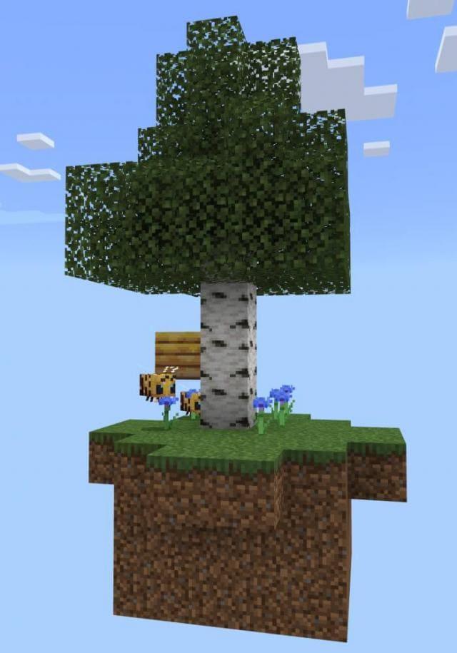 Пчелиный улей на небесных островах