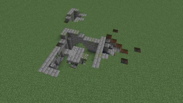 Руины подземелья