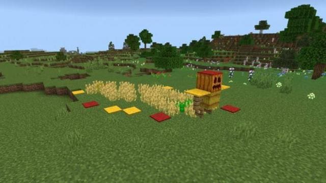 Чучело на равнине