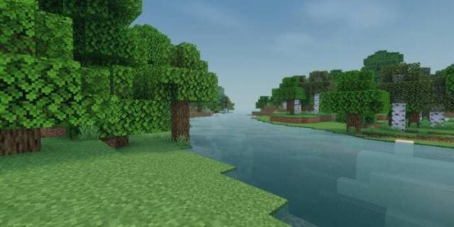 Речка посреди леса