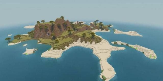 Большой горный остров