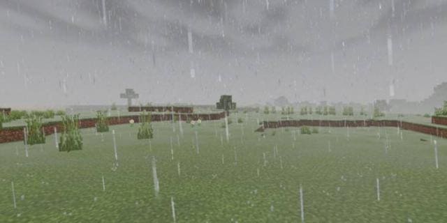 Дождь на равнине