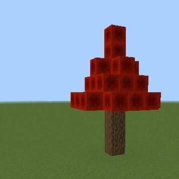 Редстоун дерево