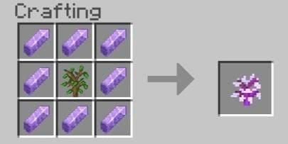 Крафт аметистового саженца