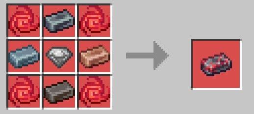 Багровый слиток крафт