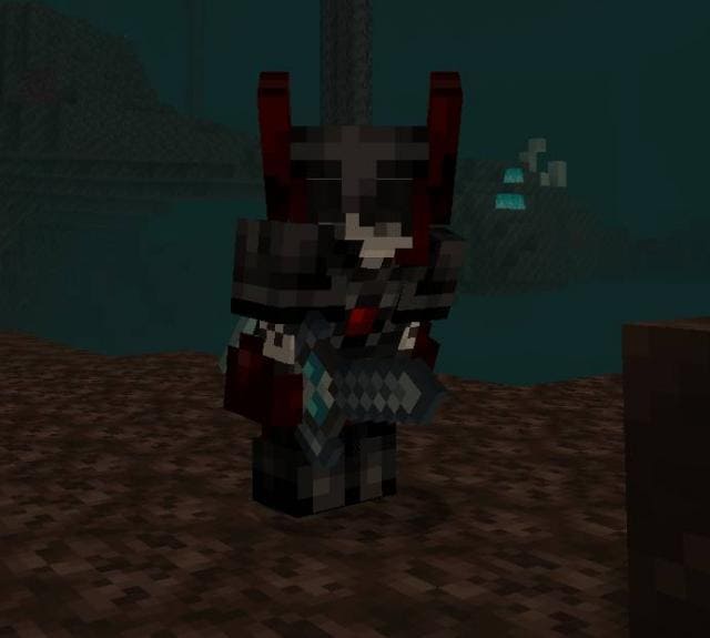 Оскверненная багровая броня