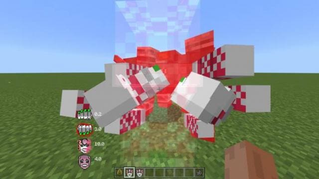 Град ударов от первого лица