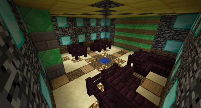 Компактное лобби вид внутри 2