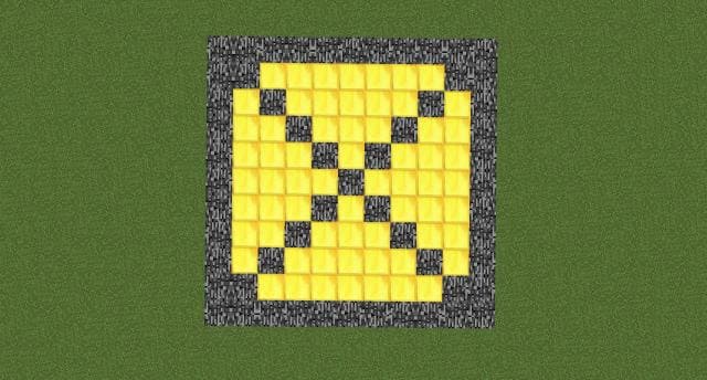 Компактное лобби вид сверху