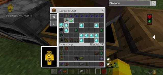 Подсветка вещей в инвентаре