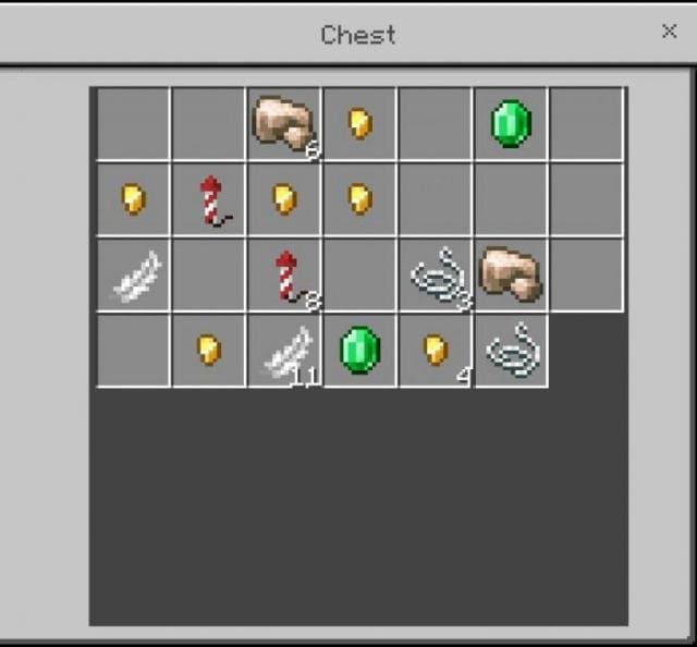 Вещи в сундуке на острове