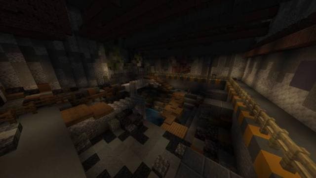 Темная, мрачная пещера