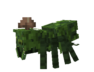 Анимация паука джунглей