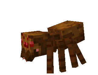 Анимация паука меса