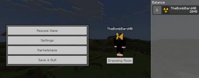 Меню паузы в игре