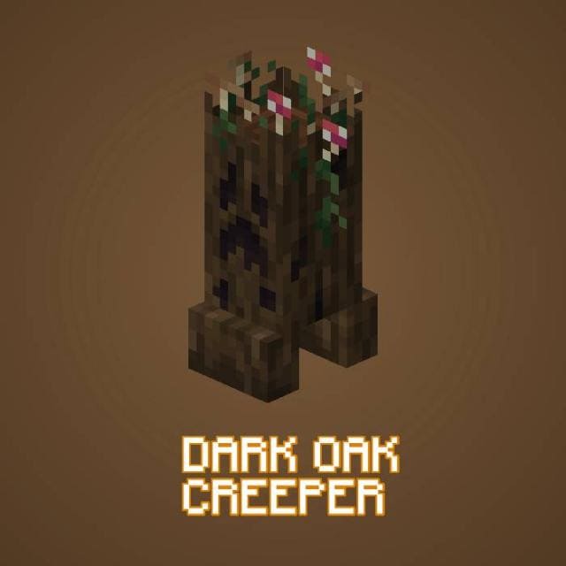 Темнодубовый крипер