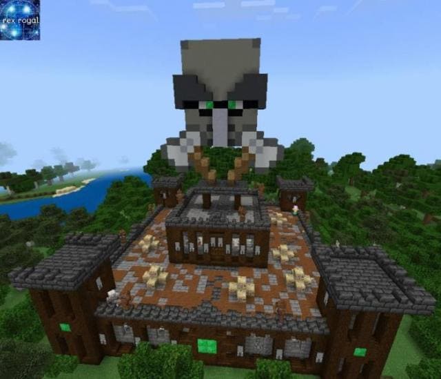 Большая статуя обитателя