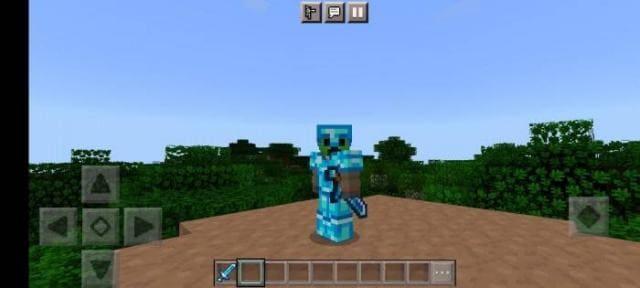 Меч на поясе