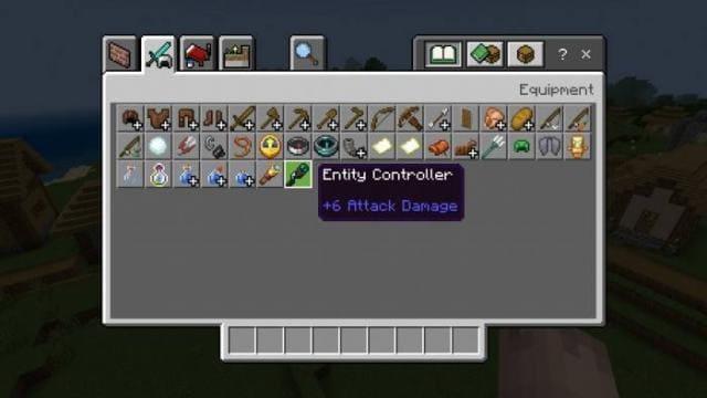 Предмет для управления существами в творческом инвентаре