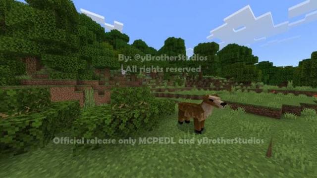 Олень в лесу