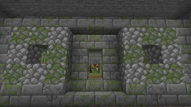 Заброшенный пещерный дом в игре