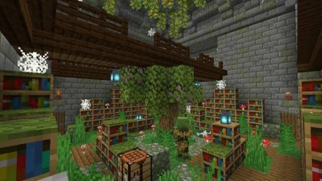 Заброшенная пещерная библиотека