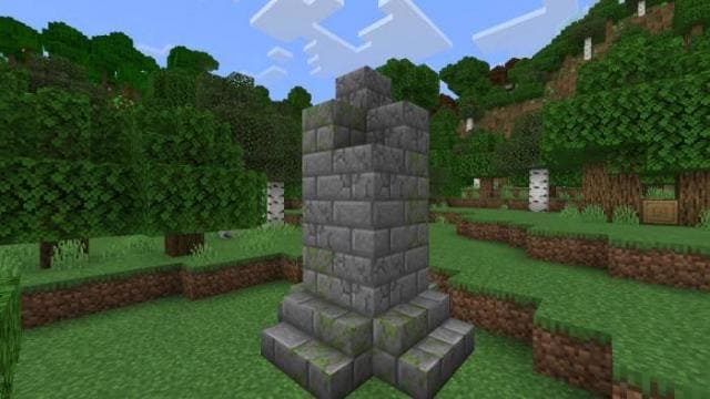 Руины колонны