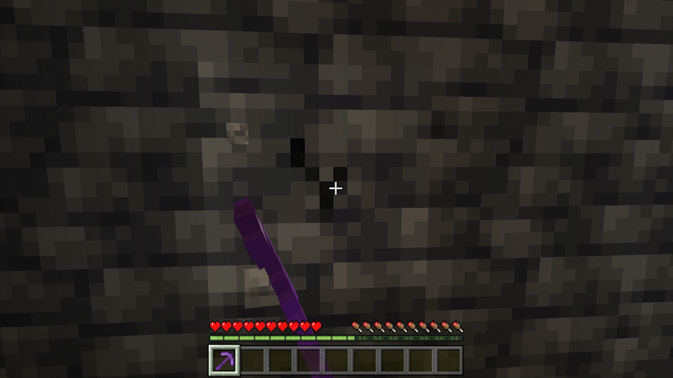 Разрушение площади 3 на 3 блока