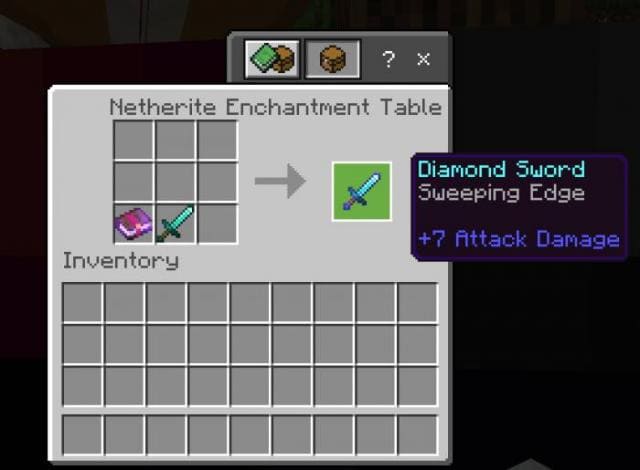 Наложение зачарования