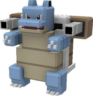 Сквиртл в 3 стадии эволюции