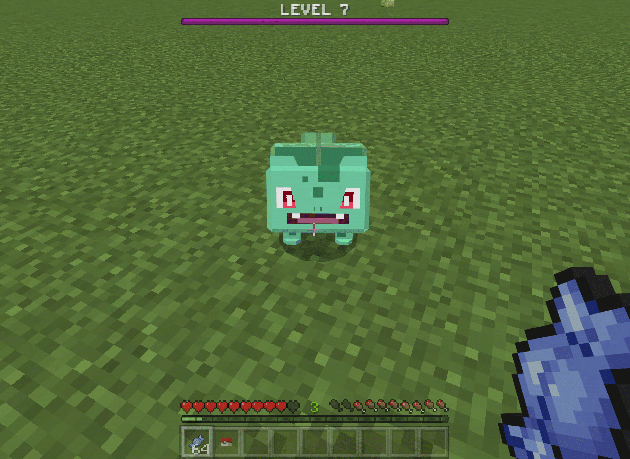 Увеличение уровня покемона