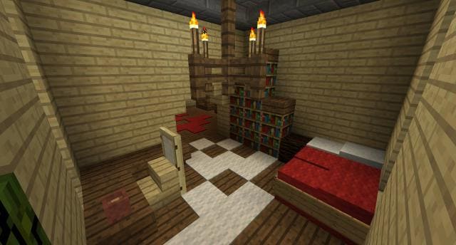 Старинный дом вид внутри 2