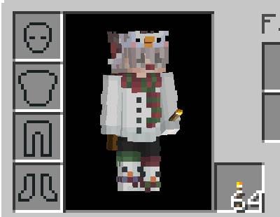 Факел в инвентаре