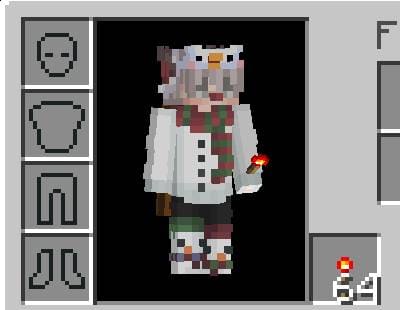 Редстоун факел в инвентаре