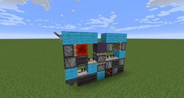 Простенькая дверь вид спереди