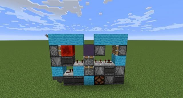 Простенькая дверь вид спереди 2