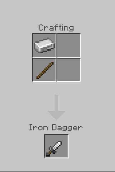 Кинжал крафт