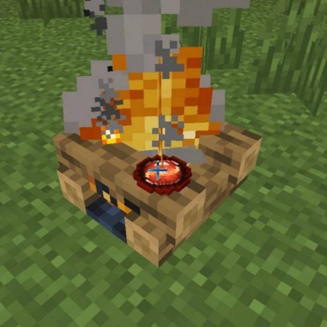 Сжигание души пугала в костре