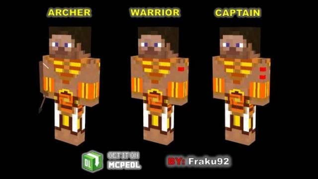 Три вида солдат