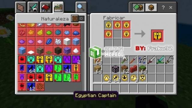 Получение предметов дополнения