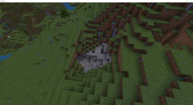 Вид на пещеру горного тролля