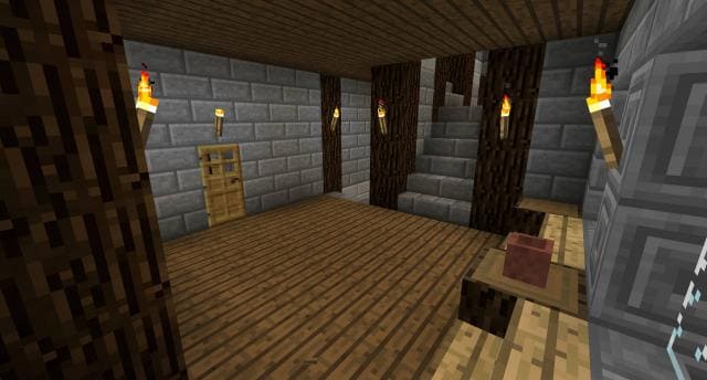 Старинная база вид внутри 3