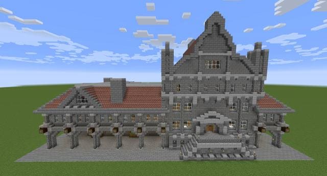 Старинная база вид спереди 2