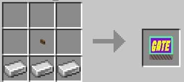 Крафт ворот