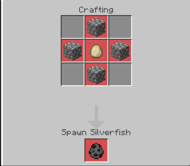 Создание яйца спауна Чешуйницы